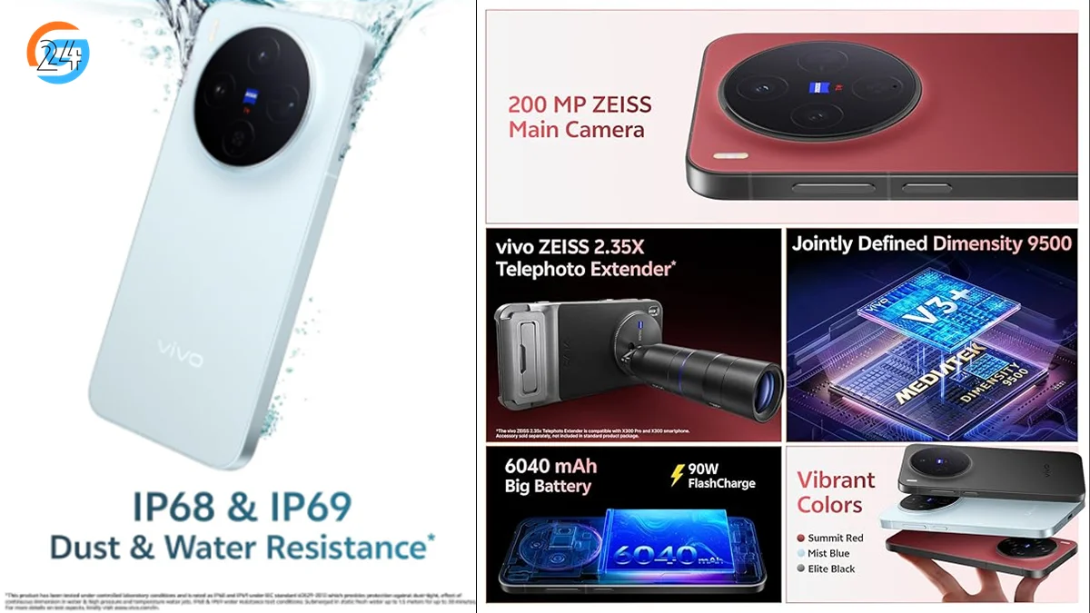 Vivo X300 full review showing front and back design