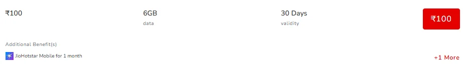 Airtel's Rs 100 data pack is for users who want OTT access for short periods of time.