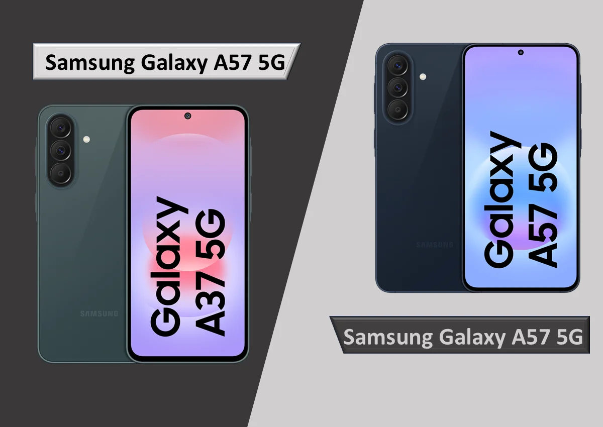 Samsung Galaxy A57 5G and A37 5G First Impressions showing design and display comparison